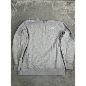 The North Face Men's Dome Crewneck Sweatshirt Size Medium Gray Outdoor